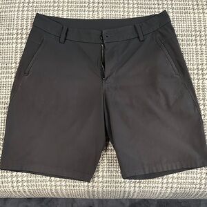 lululemon athletica Men's Dark Gray Flat Front Shorts